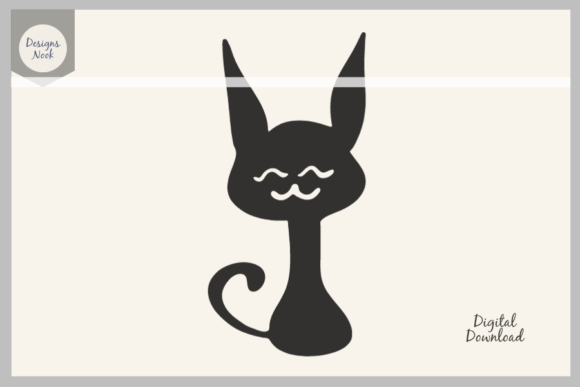 Cat SVG File Clipart Silhouette