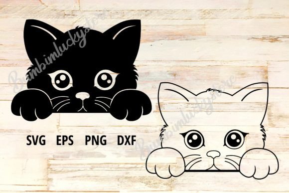 Peeking Cat Svg Review