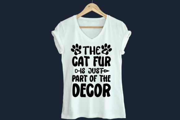 The Cat Fur is Just Part of - Svg Design